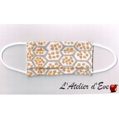 ENFANT Ecomasque fantaisie haute protection tissu spécial respirant Made in France