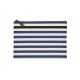 "Lacquy bleu" Trousse plate grand modèle Artiga Made in France