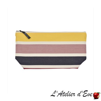 "Garlin ocher" Artiga toiletry bag Made in France