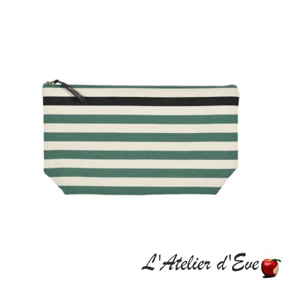 "Lacquy vert" Trousse de toilette Artiga Made in France