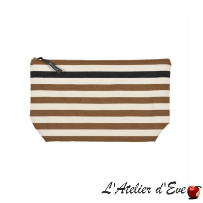 "Lacquy bleu" Artiga toiletry bag Made in France