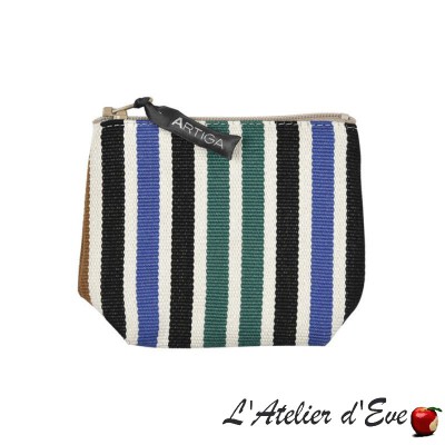 "Lacquy multi" Artiga purse Made in France