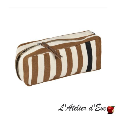 "Lacquy vison" Léonie Artiga pencil case Made in France