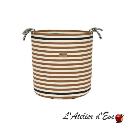"Lacquy vison" Panière Balthazar Artiga Made in France