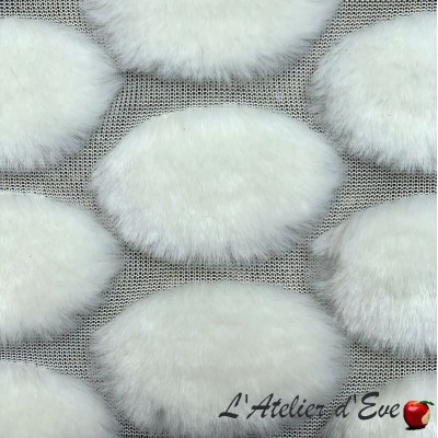 "Polar" Tissu fausse fourrure ameublement Thevenon