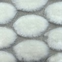 Faux fur upholstery fabric "Polar" Thevenon
