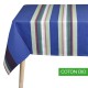 "Iholdy" Basque organic cotton tablecloth Made in France Artiga