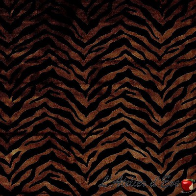 Fabric upholstery and seat velvet "Africa" Savane Casal