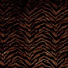 Africa Tissu jacquard velours marron ameublement Casal