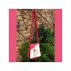 Sac bandoulière - Patisserie écru et lin lavé rose - Thevenon