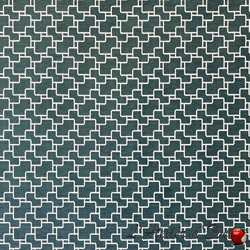 "Sangria" Jacquard aquaclean fabric Casal