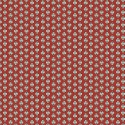 "Maillane rouge" Tissu coton Valdrôme Fabrication française