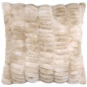 "Kalouga naturel" Coussin 50x50cm déhoussable avec intérieur