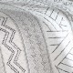 Couvre-lit matelassé-Dessus de lit gris-Adok-Reig Marti-C.08