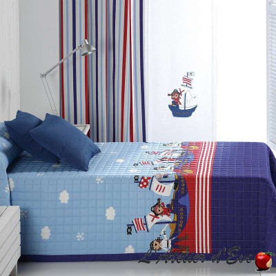 "Piratas" Quilted bedspread for children Reig Marti C.02
