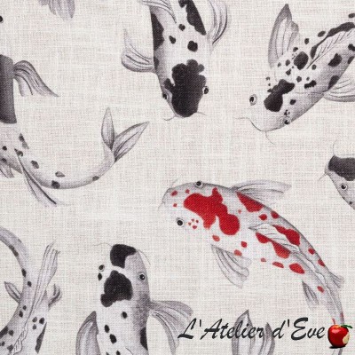 Linen canvas "Illiade" Thevenon