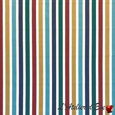 "Collioure" Sun Casal striped outer fabric