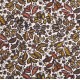 "Idris" Large-width floral cotton canvas, Thevenon furnishings