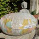 "Zafu" Love Birds Meditation cushion Made in France L'Atelier d'Eve