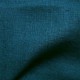 1529862 bleu paon Lin lavé - Tissu ameublement 100% lin uni 
