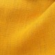 1529865 jaune ananas Lin lavé - Tissu ameublement 100% lin uni 