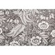 "Crystal" 2411601 crème fond noir trame Toile coton ameublement Thevenon