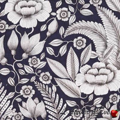 Cotton canvas "Crystal" Thevenon