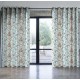 rideau-oeillets-toile-de-jouy-ludivine-coton-fond-bleu-thevenon