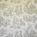 "A la campagne" Curtain Made in France toile de jouy Casal