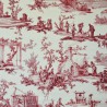 The works of the factory Curtain Made in France toile de jouy Casal