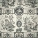 "Diane" Curtain Made in France toile de jouy Casal