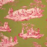 Summer pleasure Curtain Made in France toile de jouy Casal