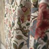 Madurai multicolore Rideau Made in France toile de jouy fleurie Casal