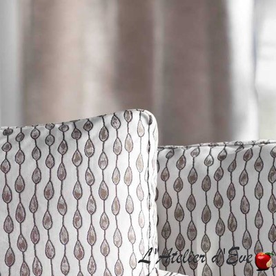 "Scilla" corda Tissu graphique Casal