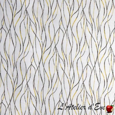 "Pegaso" Casal graphic jacquard fabric