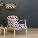 Tissu jacquard fantaisie "Saturne"  Casal