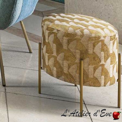 "Lalique" Fauteuil réalisé avec le tissu Lalique 13462-40