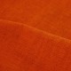 Amara orange Tissu velours non feu rideaux et sièges vendu au mètre
