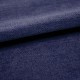 "Amara" indigo Rideau lavable aquaclean Made in France Casal