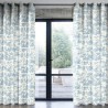 Quatre saisons noir Rideau Made in France Thevenon