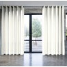 Studio blanc cassé Rideau velours Made in France Thevenon