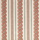 "Menerbes stripe" cayenne écru Toile extérieure fantaisie Thevenon
