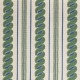 "Menerbes stripe" thyme écru Toile extérieure fantaisie Thevenon