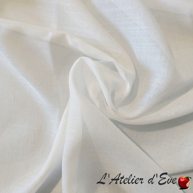 "Dufour" Sheer by the meter fire retardant M1 Made in France Valais Casal
