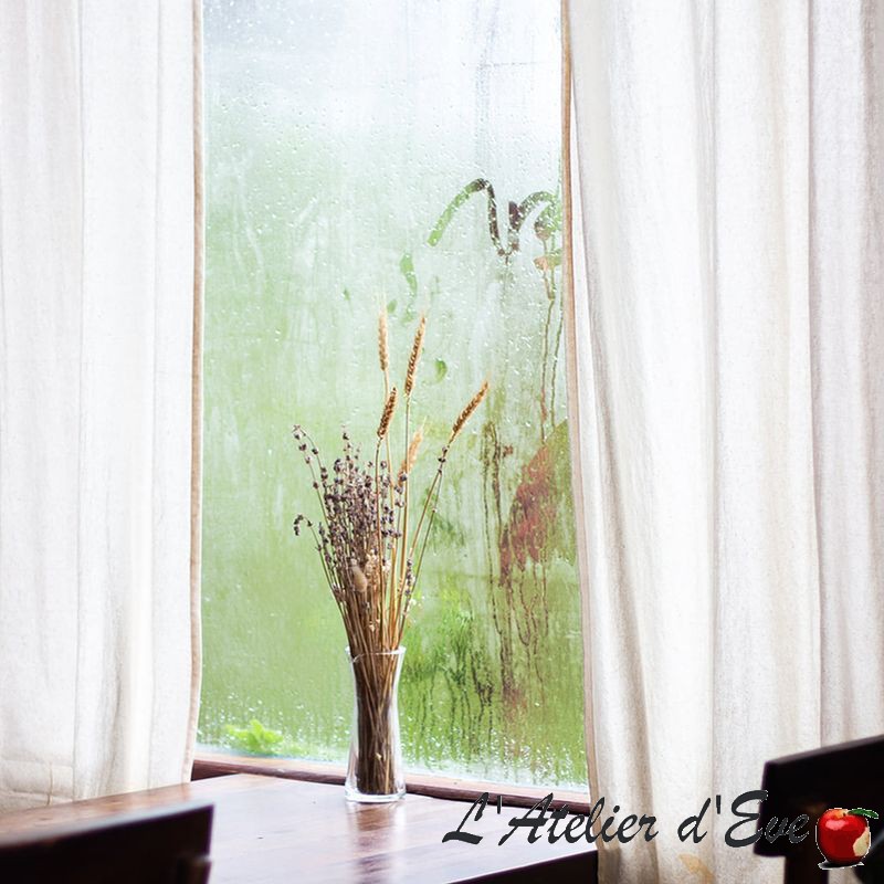 Curtain M1 Non Fire Sheeting French Manufacturing Curtain M1 Non Fire Sheeting French, Pale Peach Sheer Curtains