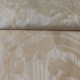 "Palatine" beige Tissu jacquard motif baroque Boudoir Casal