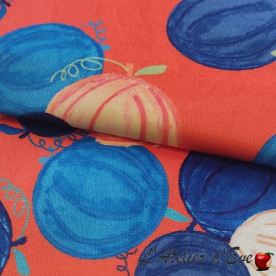 "Eveil" Jacquard fancy velvet fabric ArtAile Casal