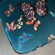 "Chrysalide" Jacquard velvet fabric butterflies Art'Aile Casal