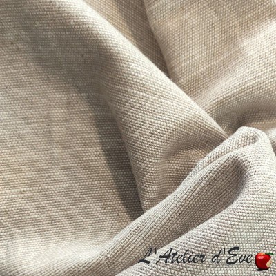 Tissu effet chiné "Tatami" grande largeur Thevenon