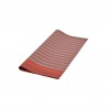 Sauvelade brick Basque cotton canvas towel Made in France 50x50cm Artiga